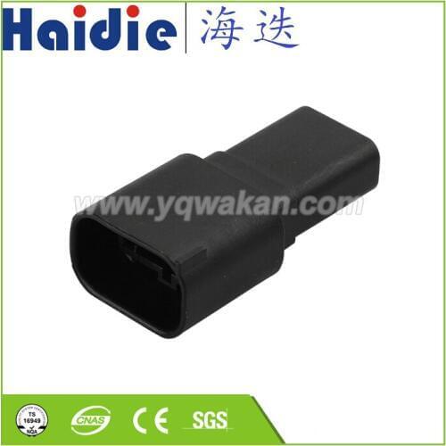 Free shipping 5sets 4pin Auto Electri waterproof male part for 1-967640-1 plug connector HD041A-0.6-11