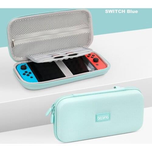 BOONA Hard Shell Switch Storage Case Switch Lite Storage Bag Portable EVA Waterproof Shockproof Case for Nintendo Switch Case