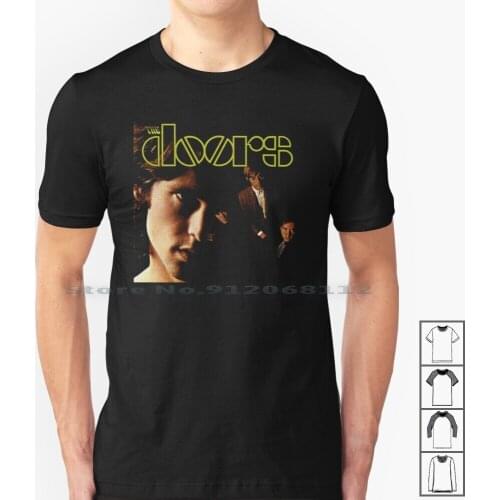 Waiting For The Sun T Shirt 100% Cotton Band Jimm Morrison Morrison Ray Manzarek Manzarek Krieger Densmore Pat Sullivan