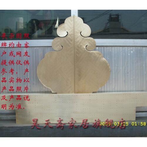 [Haotian vegetarian] copper door trim / hinge / ancient Accessories / copper ornaments HTJ-001
