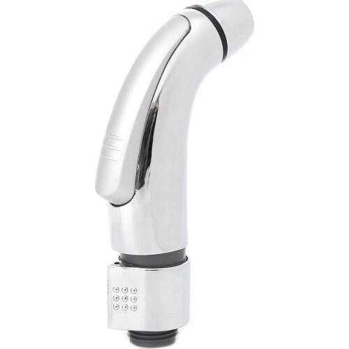 Chrome ABS Toilet Handheld Bidet Sprayer Shattaf Cloth Diaper Anal Enema Shower Head