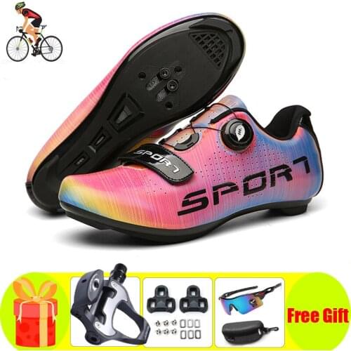 Sapatilha Ciclismo Road Cycling Shoes Men Bicycle Sneakers Women Outdoor Sport Ultralight Self-Locking Spd-SL Bike Shoes