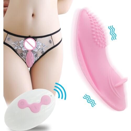 Lay on Wireless remote control vibrator Wearable Invisible Egg Sex Clitoral Stimulator Portable Panty Vibrator sucking vibrator