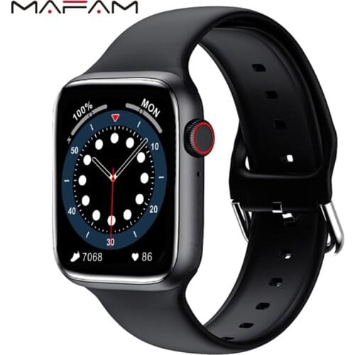 MAFAM DT100 PRO Plus Smart Watch Men wo Large Battery 280mAh BT Call IWO 15 Plus Smartwatch For IOS Android PK HW22 W26 HW12