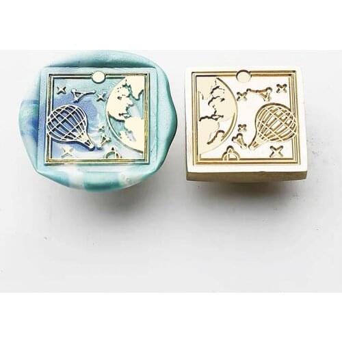 Wax Seal Stamp,Hot Air Balloon Sealing Wax Stamp,Dream Metal Wax Stamp,Letter Invitation Stamp,gift set