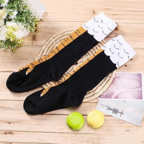 NEW Arrivals Funny 3D Chicken High Stockings Cartoon Animals Thigh Stockings Creative Womens Mens HOT