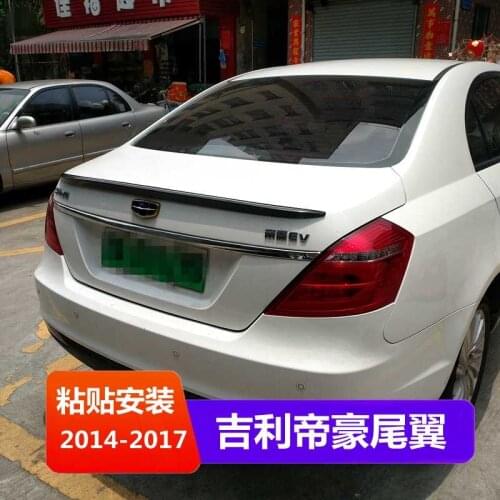 Suitable For 14-17 Geely Rear Wing Dihao Ec7 Three Compartment Modified Special Non Punch Tail Pressing Ev Million Models