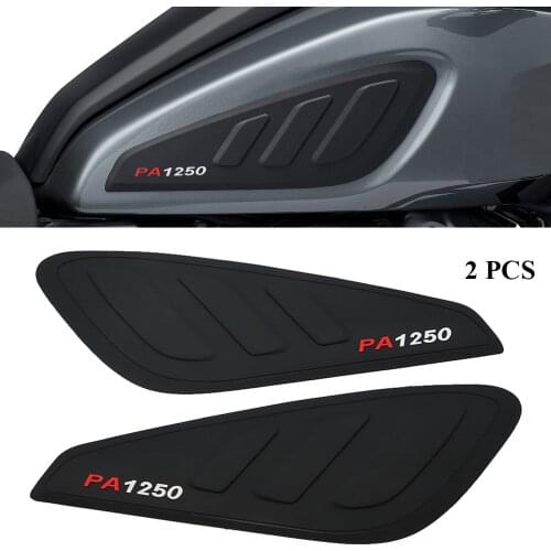Non-Slip Side Fuel Tank Stickers Waterproof Pad Rubber For Harley-Davidson Pan America 1250 2021 With logo
