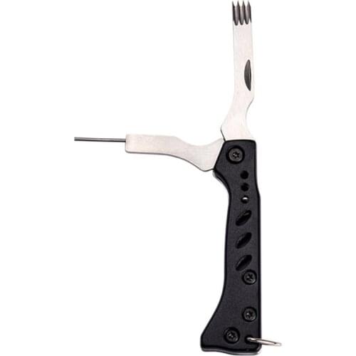 Freshwater Fishing Line Cutter Split Ring for Fishing Lures Fishing Pliers Fishing Pliers Hook Remover Kit