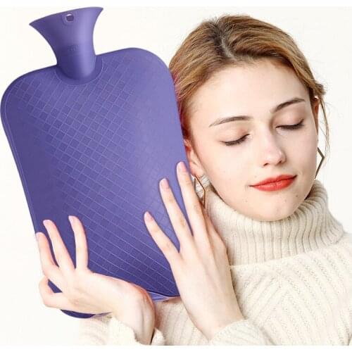 3000ml Large Capacity Hot Water Bag for Stomach Waist Hand Warmer Heat Pack Water-filling PVC Water Bottle Winter Warm Product