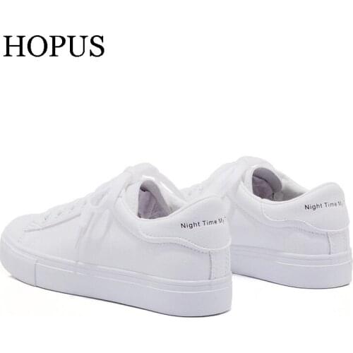 Woman Shoes New Fashion Woman Casual High Platform Leather Women Casual White Shoes Breathable Sneakers Womens Vulcanize Shoes