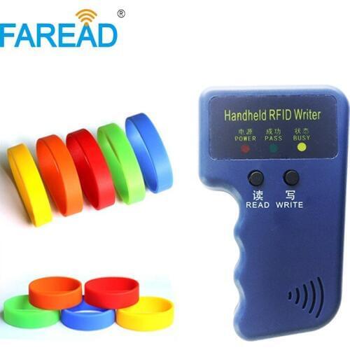 1pc copier + Free shipping 125khz T5577/EM4100/EM4305 RFID Wristband For Swimming Pool Sauna Room GYM 100pcs/lot