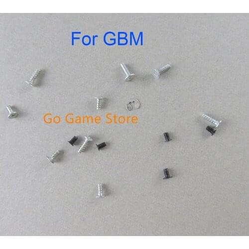 10sets For GBM Philips Head Screws Set Replacement for GameBoy MICRO Console Shell