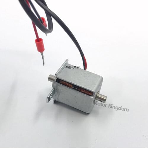 6MM Stroke Push-pull type self-holding solenoid electromagnet DC12V two-way self-holding solenoid