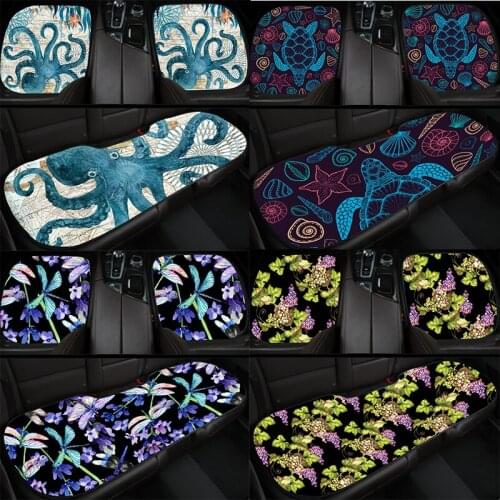 AIMAAO Car seat cushion Covers Wool fabric Auto interior accessories 3D printing for ford focus peugeot 208 407 ford focus 2