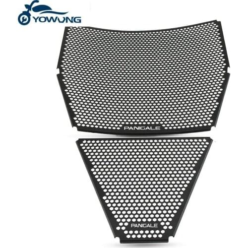 Motorcycle Aluminum Radiator Grille Grill Guard Cover Protector For Ducati Panigale V4 S Panigale V4 R V4R V4S 2018 2019 2020