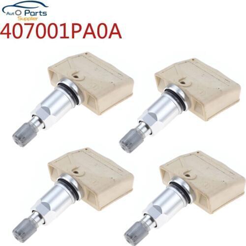4pcs TPMS Tire Pressure Sensor 315MHZ Original For NissanNV1500 NV2500 NV3500 2012-2016 OEM 40700-1PA0A
