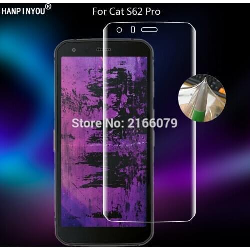 For Cat S62 Pro 5.7" Clear TPU Hydrogel Full Cover Soft Screen Protector Film (Not Glass)