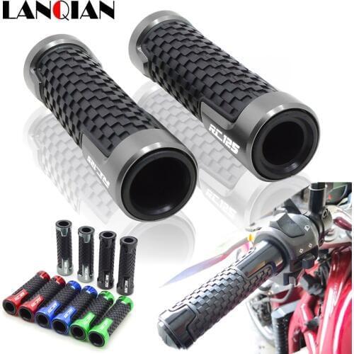 For RC125 125 7/8''22MM Motorcycle Handlebar Grips Hand Bar Grips 125 RC 125 2011 2012 2013 2014 2015 2016 Parts