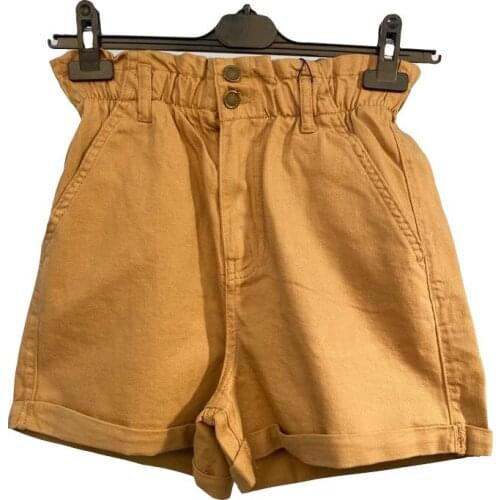 BELİ LASTİKLİ DOUBLE FLARE SHORTS