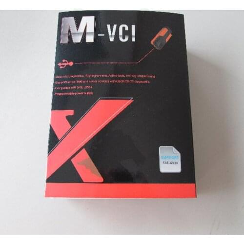 M-VCI For TOYOTA TIS+For H0NDA HDS+FOR V0LV0 DICE Latest Version Auto Diagnostic Tool v10.00.028 MVCI Free Shipping