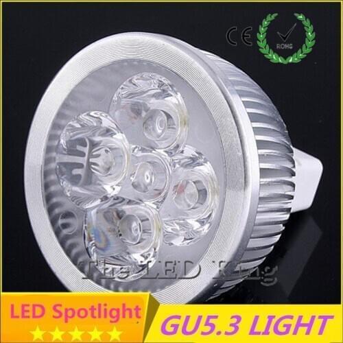 Lampada Led Spotlight E27 E14 GU10 GU5.3 Spot light Candle Luz 3W 4W 5W LED Bulb 110V 220V Dimmable MR16 12V CREE LED LIGHT
