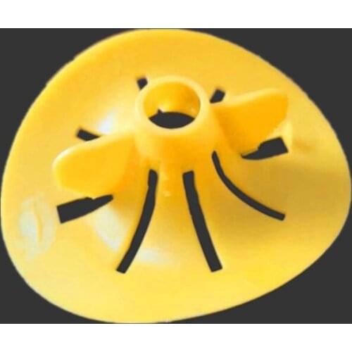 10PCS Reusable Yellow Plastic Bee Catcher Flower Shaped Flying Insects Funnel Wasp Trap Pest Control Killer Home Outdoor