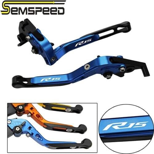 Motorcycle CNC Adjustable Extendable Folding Brake Clutch Levers For YAMAHA YZF R15 V3 2017-2019 2020 Retro Lever Accessories