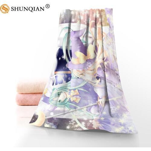 New Custom TouHou Project Towel Printed Cotton Face/Bath Towels Microfiber Fabric For Kids Men Women Shower Towels QWE234