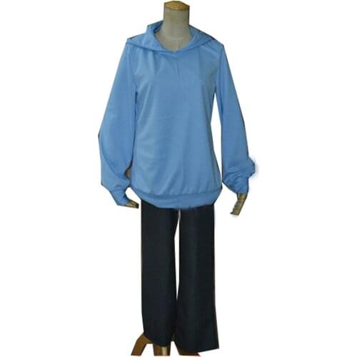 Hot Anime Noragami Yukine Olive green Hooded Jacket Cosplay Costume