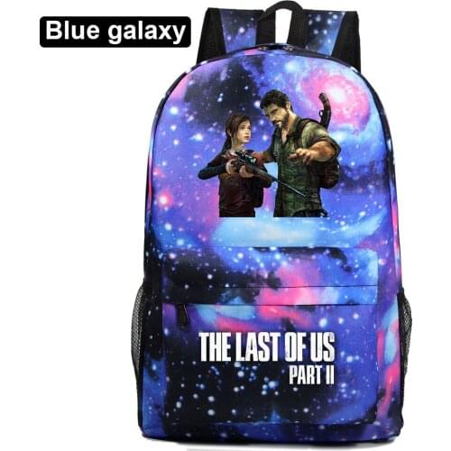 The Last of Us Part 2 Backpack Student Boys Girls School Bag Rucksack Travel Pack Laptop Bag Big Strong Mochila