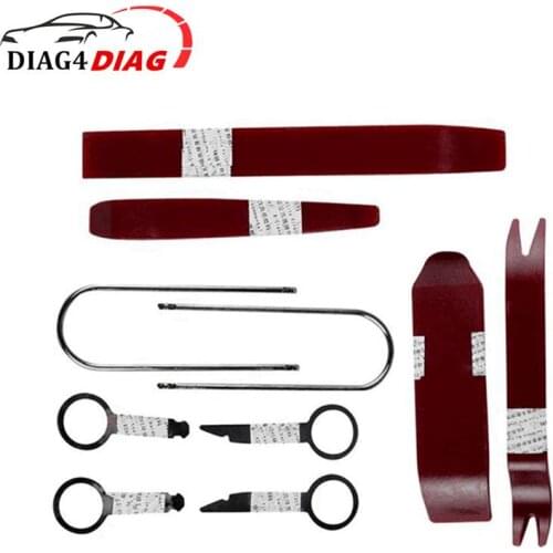 Hand Cockpit Pry Tool Repair Accessories Auto Disassembly Tools Kits Removal Door Pry Clip Panel Trim Dash Audio Nail Puller Kit