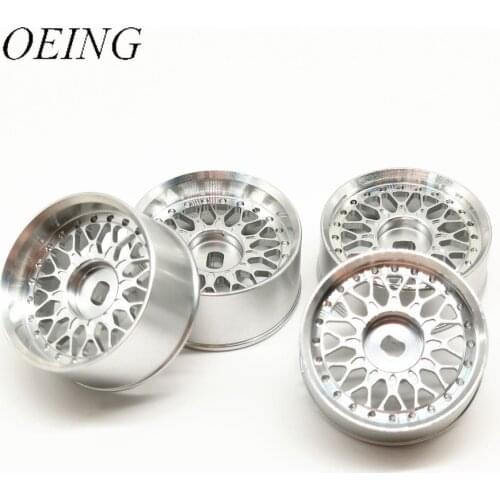 Silver 22MM BBS Metal Wheel Hub for 1/24 1/28 RC Drift Car Model KyoSho Mini-Z MINI-Q HGD1 XRX Wltoys K989 K969