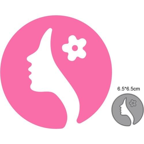 Cuting dies mirror woman metal cutting dies cut die mold decoration Scrapbook paper craft knife mould blade punch stencils dies