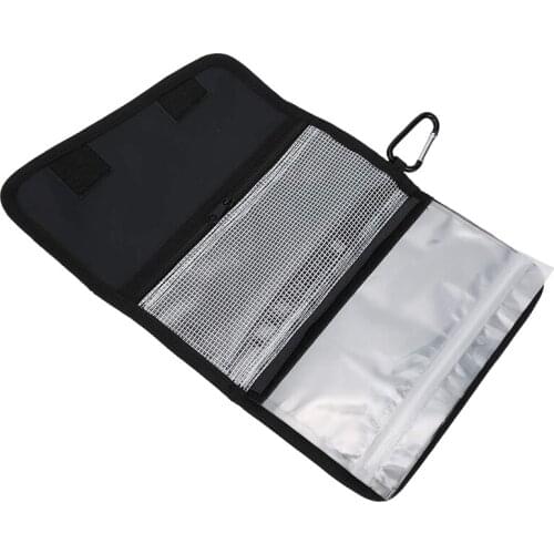 Fishing Bait Bag Waterproof Portable Fishing Bait Finishing Storage Bag Box Soft Bait Storage Bag Fishing Tackle Bag