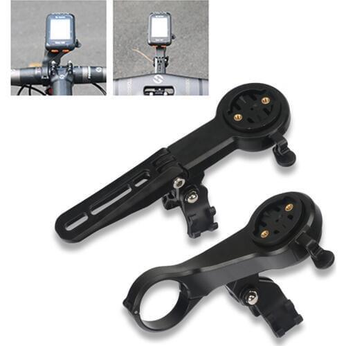 Bicycle Computer Mount With Cycling Bell MTB Road Bike Speedometer Holder For Gopro Camera Garmin CATEYE Bryton 4 in 1 BC0453