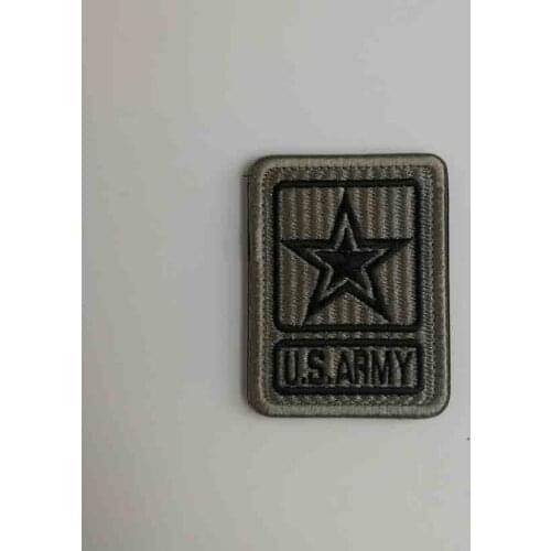 Embroidered U.S army patches tactical patch military star hook&loop special force badge custom for cloth jacket