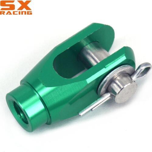 Motocross Green Rear Brake Clevis For KAWASAKI KX80 KX85 KX100 KX125 KX250 KLX125 KLX150S KLX250 D-Tracker 125 Dirt Bike
