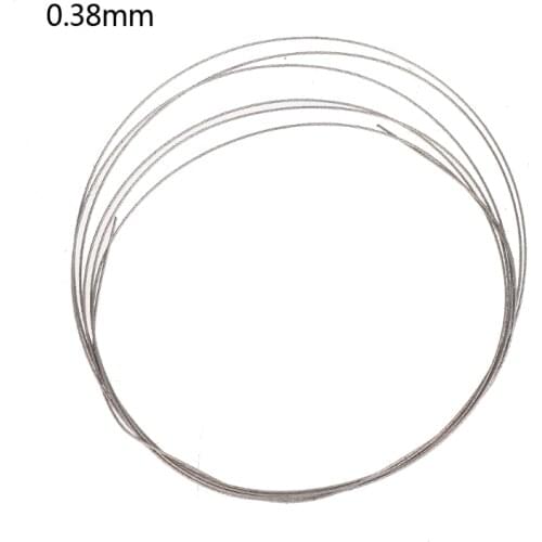 1m 0.26/0.38mm Saw Blades Metal Wire For Diamond Emery Jade Glass DIY Cutting Y5JD