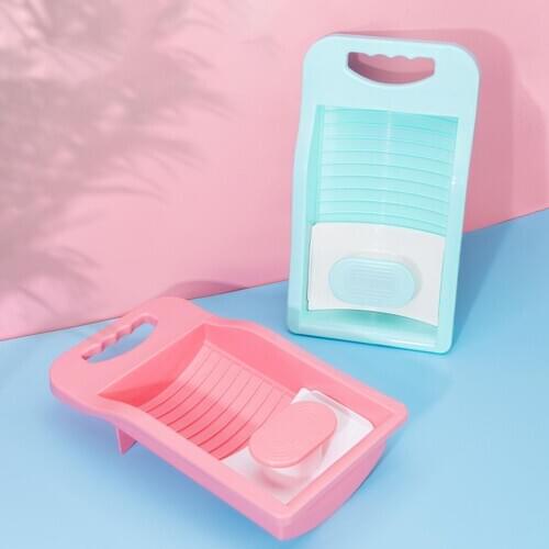 1Pc Household Anti-slip Personal Underwear Washboard Washtub Socks Scrubboard Clothes Cleaning Tools Laundry Accessories