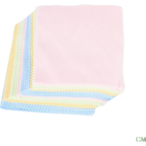 10pcs Microfiber Cleaner Cleaning Cloth For Phone Screen Camera Lens Eye Glasses