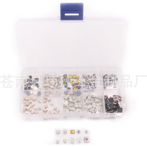 250pcs 10 kinds of specifications touch switch for car key remote control button micro switch