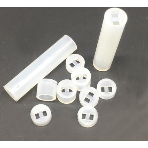 5x7 LED Spacer Support Hood Nylon PCB Board Mount Pack 1000