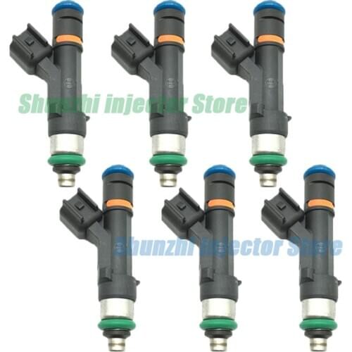 6pcs Fuel Injector Nozzle For FITFORD FOCUS 2.0L L4 8S4Z9F593A OEM:0280158179 0 280 158 179