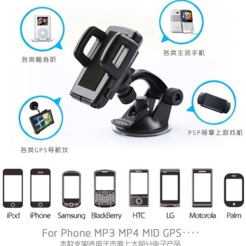 360 Degree Rotating Car Mount Stand Holder For Lenovo Lemon K3 Note A7000/Lenovo A5000/Lenovo K3/Lenovo A6000/HuaWei Honor 4C