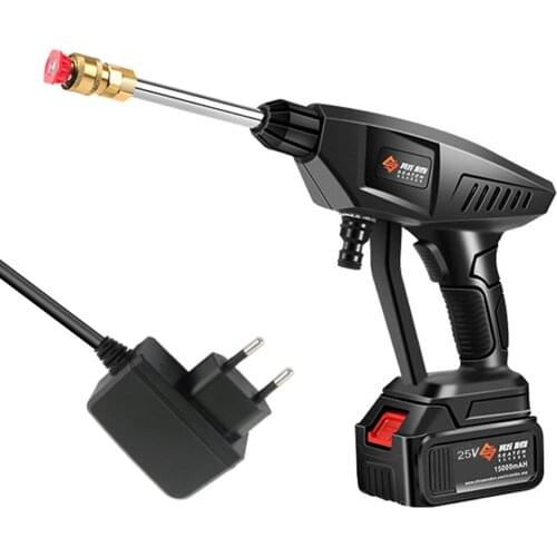 Household Cordless 30Bar High Pressure Car Wash Tool Portable Vehicle Cleaning Machine Automobile Washer with Foam Generator