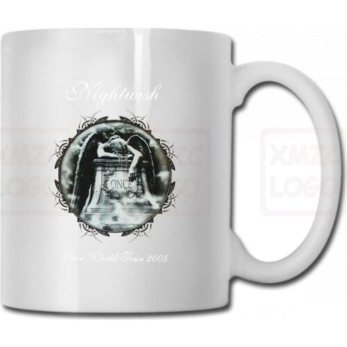 Nightwish Once Tour Black Mug Cup Within Temptation Tarja Turunen Xandria Epi Women Men