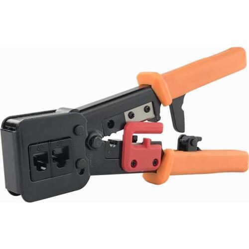 Network Crimper Tool EZ RJ45 RJ11 6P 8P Hand Tool Plier Cat5e Cat6 Cable Cutting Stripper Network Electronic Multi Function Tool
