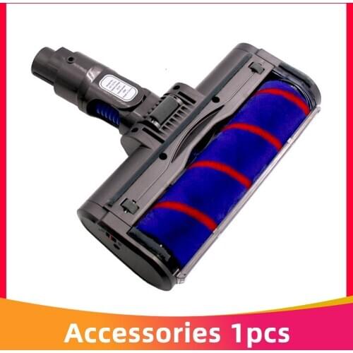 Absolute Fluffy Soft Roller Head Quick Release Electric Floor Brush Head for Dyson V7 V8 V10 V11 Vacuum Cleaner Repair Parts