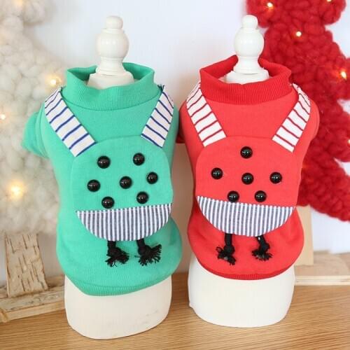 Newly Design Warm sling Dog vest Clothes Small Medium Dog Sweater Turtleneck Puppy Clothing Pet Apparel for chihuahua teddy